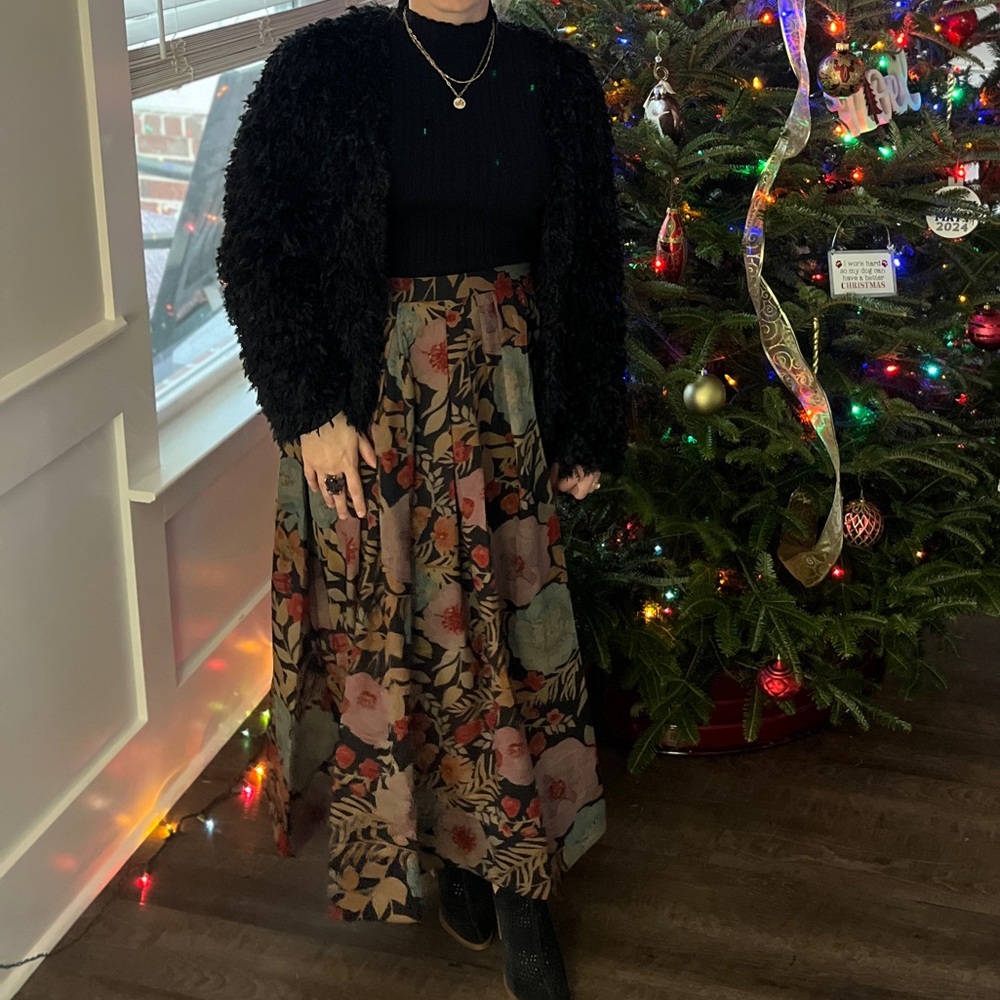 Floral skirt perfect for holidays
